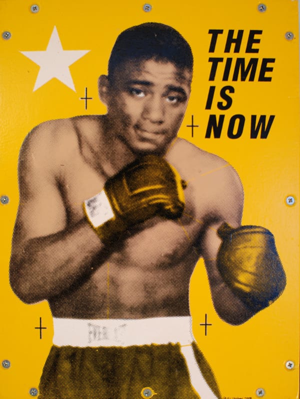 Mark Ussher, The Time is Now (Yellow), 2008