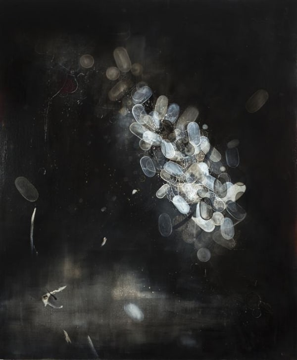 Cruz Jimenez One Little Bud, 2013 Oil on board 120.0 x 100.0 cm