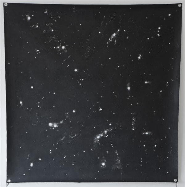 Josephine Cachemaille The Universe Visualisation Prop, 2011 Acrylic on canvas 1950 x 1950 mm