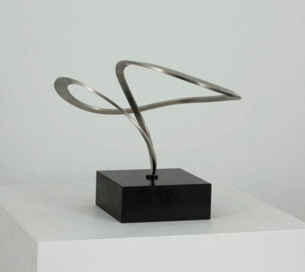Ray Haydon Fluid 1.6, 2007 Stainless steel with basalt base 340 x 330 x 430 mm