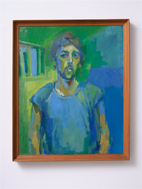 Alan Pearson Self Portrait, 1967 oil on canvas 930 x 760 mm