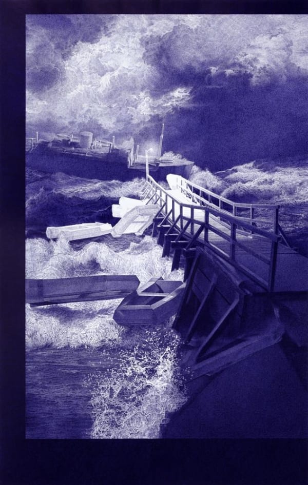 Stephen Ellis, In too deep, come too far, 2017