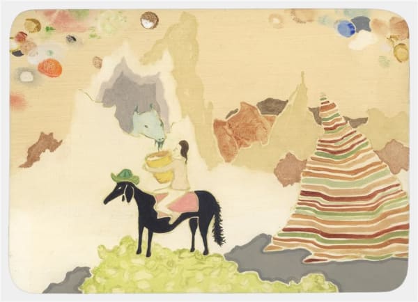 Mark Rodda The Fugitive, 2015 Oil on board 15.0 x 20.0 cm