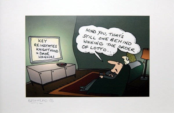 Peter Bromhead, Honour's List, 2009