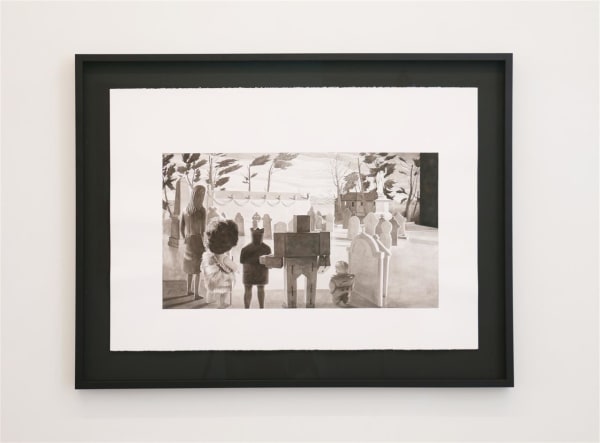 Stephen Ellis, Buried Giant II Shelterbelt (after William Sutton), 2024