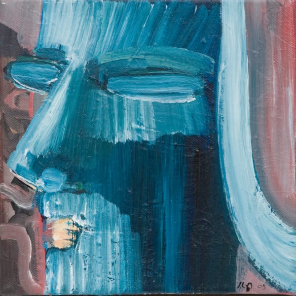 John Oxborough, Blue Head, 2008