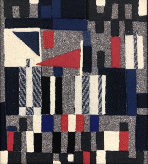 Julia Holderness Set Projection for Act II, 2018 felt and wool appliqué 350 x 320 mm
