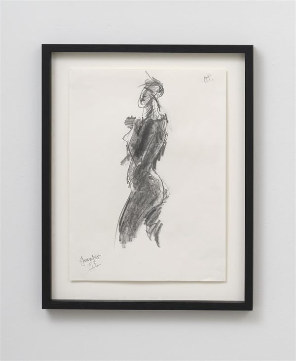 Alan Pearson Nude, 1993 graphite on paper 540 x 420 mm