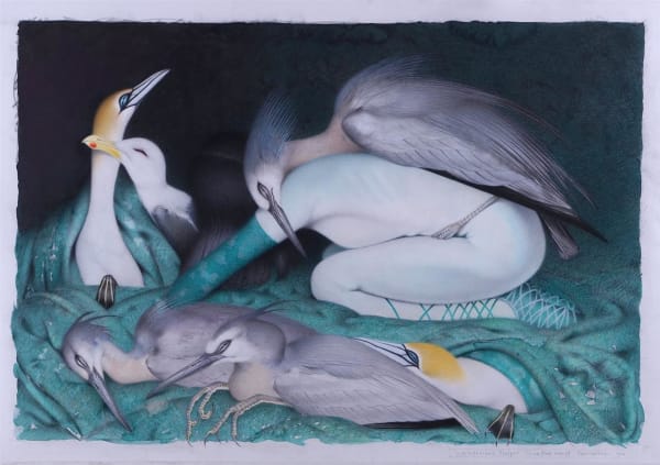 Paul Martinson Paradoxical Sleeper (Second State Remix), 2016 watercolour and gouache on paper 76.0 x 105.0 cm