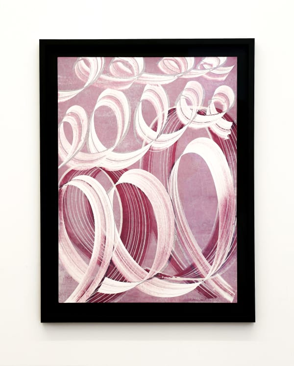 Zara Dolan #6B3A50 - 2 - S, 2023 Monotype print on Wet Strength Cartridge paper 594 x 841 mm