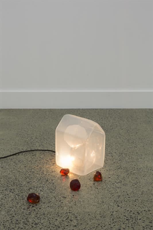 Cruz Jimenez Abuelita’s House 2, 2014 Glass, coloured crystal, light 23.0 x 20.0 x 15.0 cm