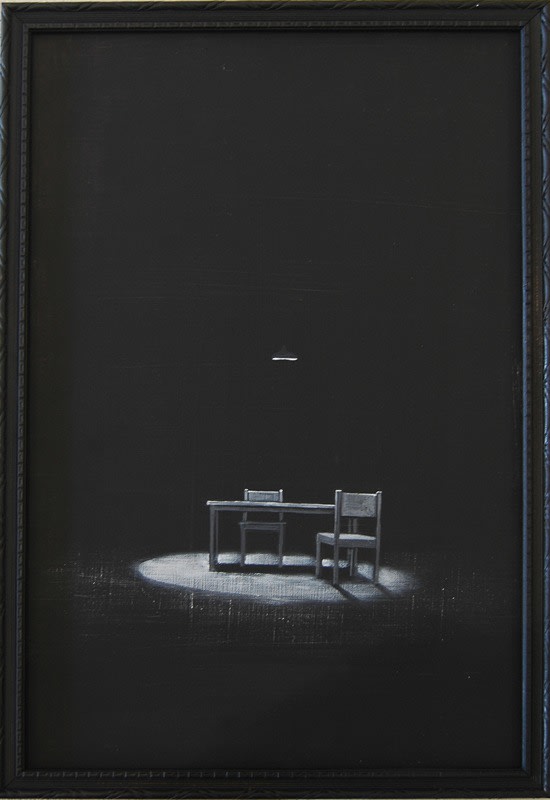 Josephine Cachemaille Impasse, 2009 Acrylic and gesso on board 300 x 200 mm