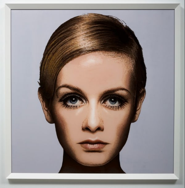 Pj Paterson Twiggy III, 2013 Acrylic on Perspex 120.0 x 120.0 cm