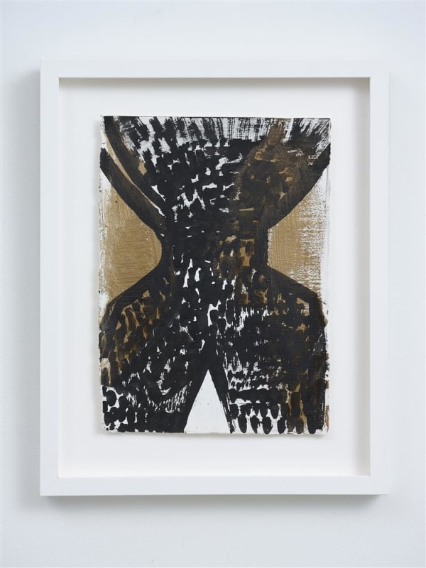 Natasha Wright A Place to Stand 23, 2020 acrylic and ink on paper 490 x 390 mm Edition of 1