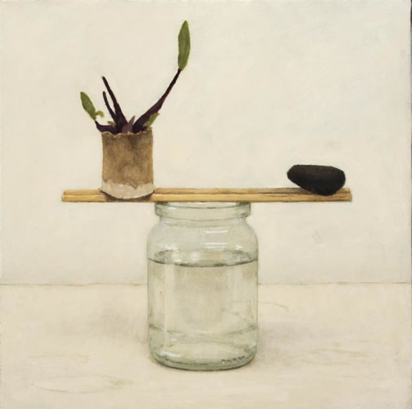 Damien Kurth Sector, 2013 Oil on board 30.0 x 30.0 cm