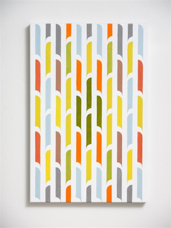 Jon Tootill TITIPOUNAMU ITI, 2020 acrylic on canvas 70.0 x 46.0 cm