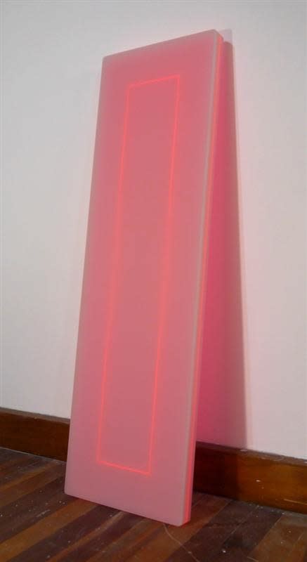 Karyn Taylor Linear Time Loop, 2015 Acrylic, Edition of 3 1400 x 420 x 50 mm