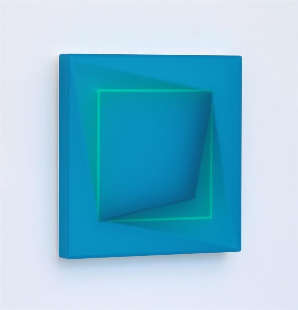 Karyn Taylor Unboxed, 2024 cast acrylic, edition of 3 400 x 400 x 45 mm