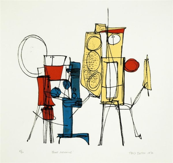 Ted Dutch (1928-2008), Blue Machine, 1970
