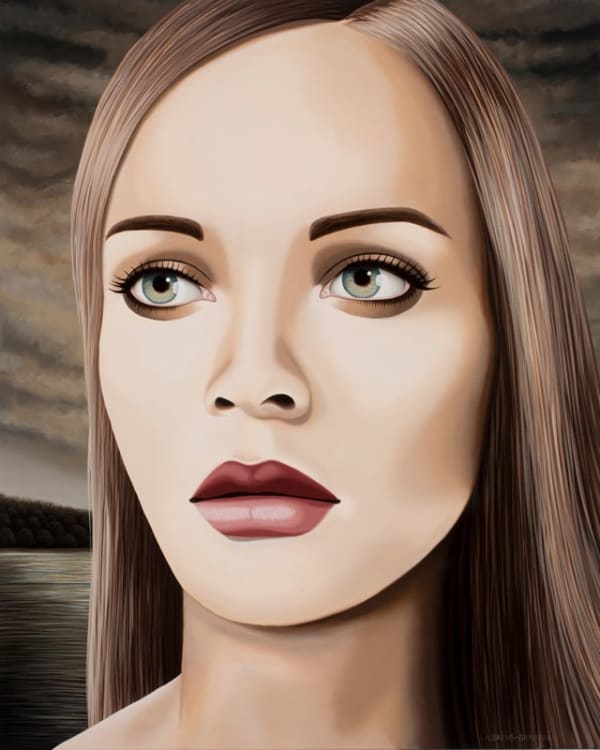 Andrew Barns-Graham Christina, 2013 Acrylic on canvas 125.0 x 100.0 cm