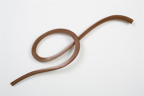 Ray Haydon Cipher I, 2014 Mahogany 340 x 1230 x 40 mm