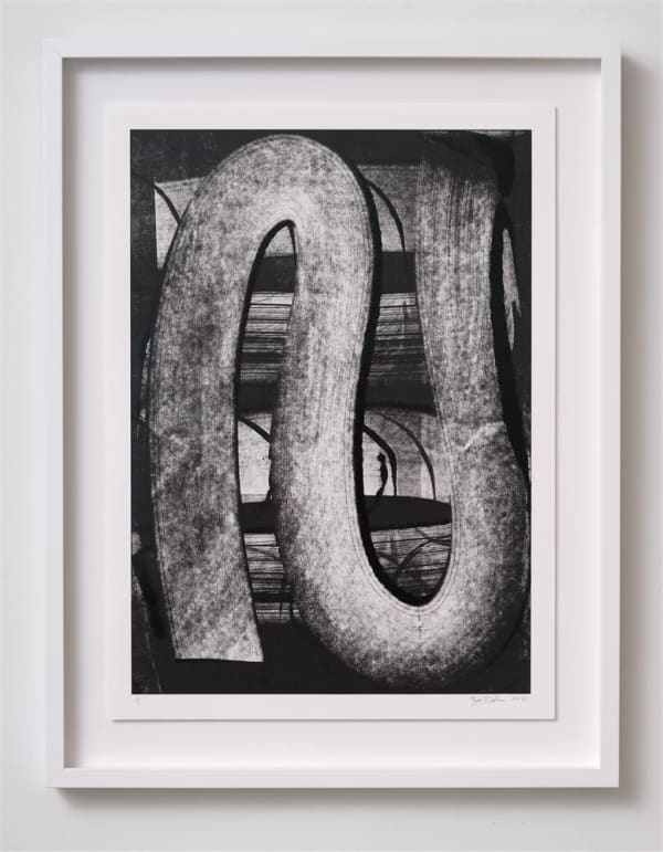 Zara Dolan S-1-SW-#121210-SC, 2021 Monotype print on Fabriano Accademia paper 600 x 780 mm