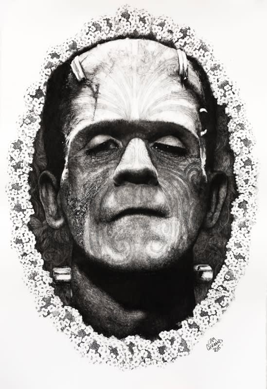 Liam Gerrard Frankie, 2015 Charcoal on paper 127.0 x 84.0 cm