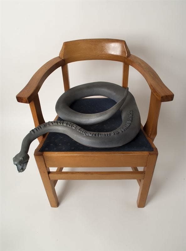 Brit Bunkley Austistic Imperium, 2013 ABS plastic, enamel paint, single edition 13.0 x 45.0 x 65.0 cm