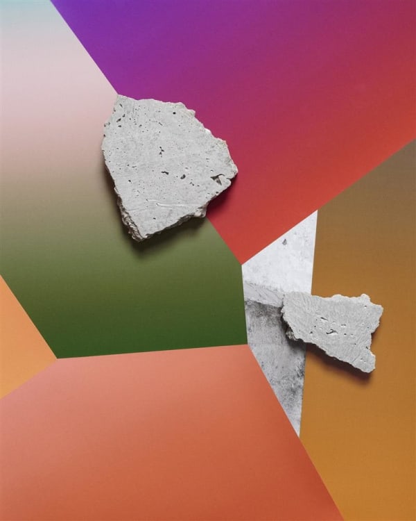 Vivian Cooper Smith Concrete Composition (Series 3) #2, 2015 digital C-type print, edition of 5 40.0 x 32.0 cm