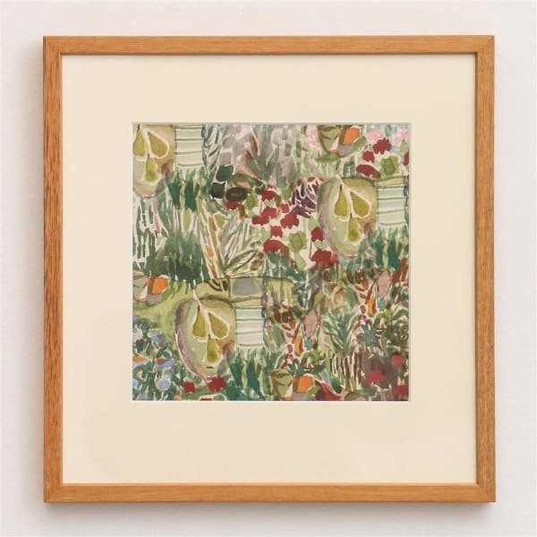 Julia Holderness, Florence Weir botanical textile #8 (sample), 2023