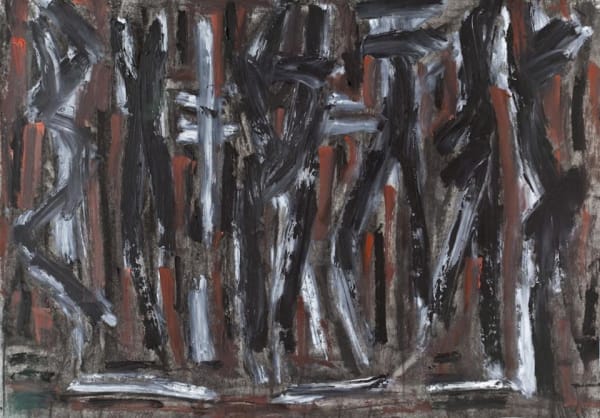 Alan Pearson Forest Murmurs, 2008 Oil on paper 410 x 590 mm