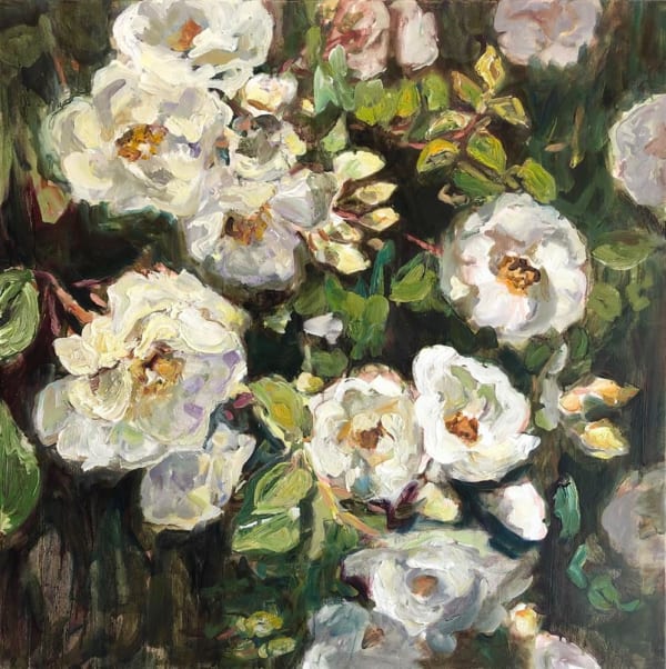 Katherine Throne Like Minded, 2021 Oil on canvas 750 x 750 mm