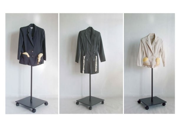 Colleen Altagracia Pockets of Space, 2012 Mixed media