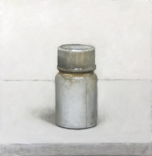 Damien Kurth Bot, 2019 oil on canvas 25.0 x 25.0 cm