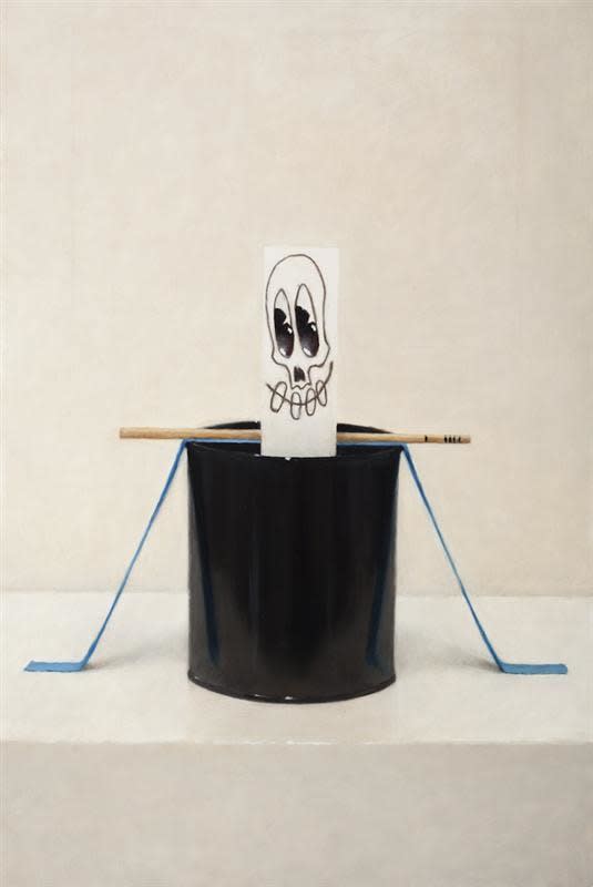 Damien Kurth Hoodoo, 2012 Oil on canvas 60.0 x 40.0 cm