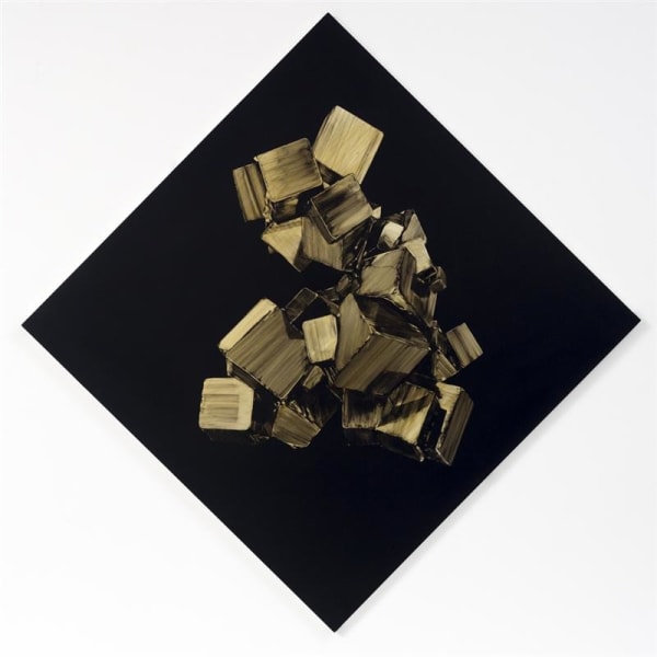 Josephine Cachemaille Deflector, 2014 Acrylic on board, (diagonal width 1700mm) 1220 x 1220 mm