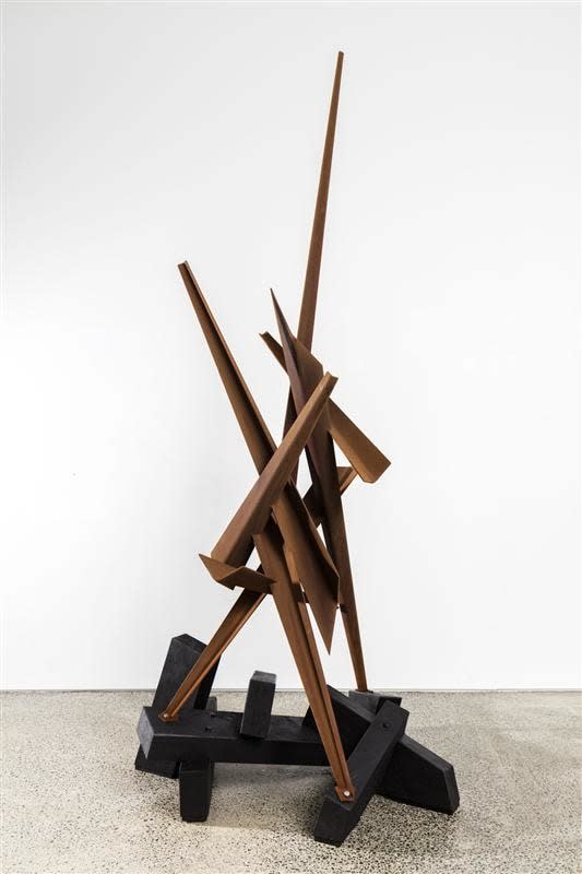 Ray Haydon Zenith II, 2015 corten steel 2280 x 800 x 950 mm