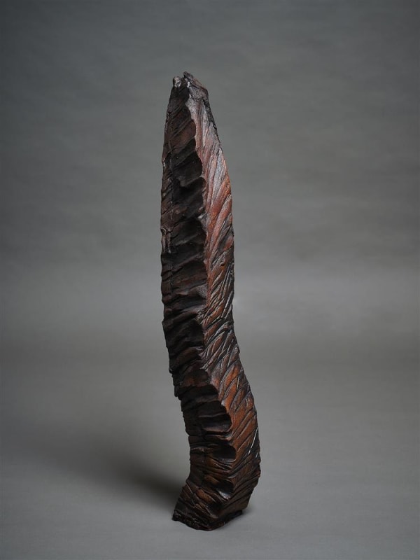 Wi Taepa Putangirua Pinnacles III, 2023 Clay 740 x 120 x 120 mm