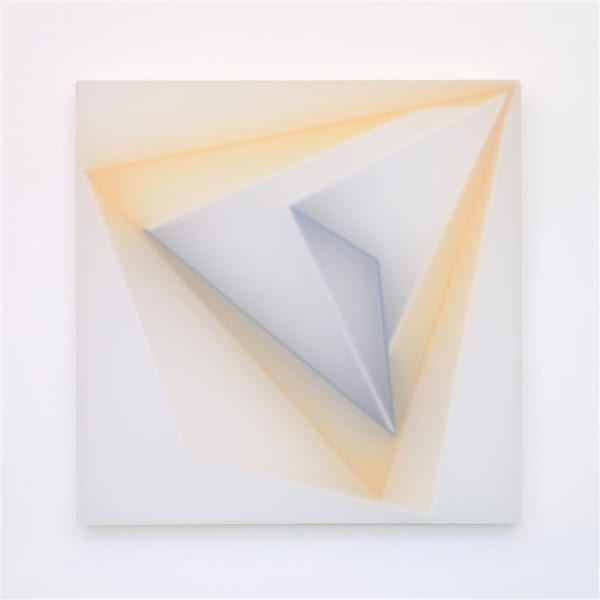 Karyn Taylor Folded, 2024 cast acrylic, edition of 3 500 x 500 mm