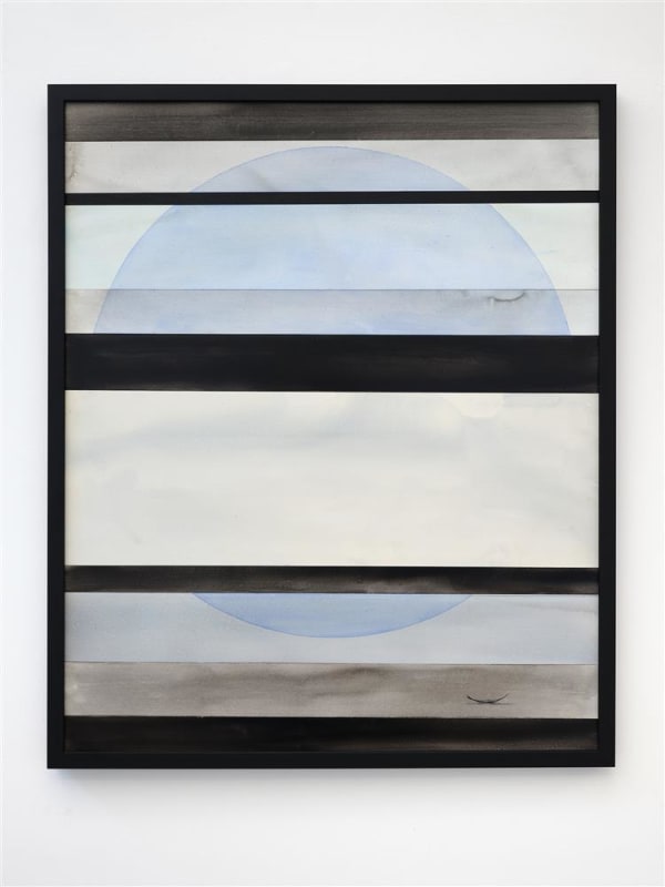 Simon Kaan Maumahara VII, 2022 ink and oil on board 1050 x 1355 mm