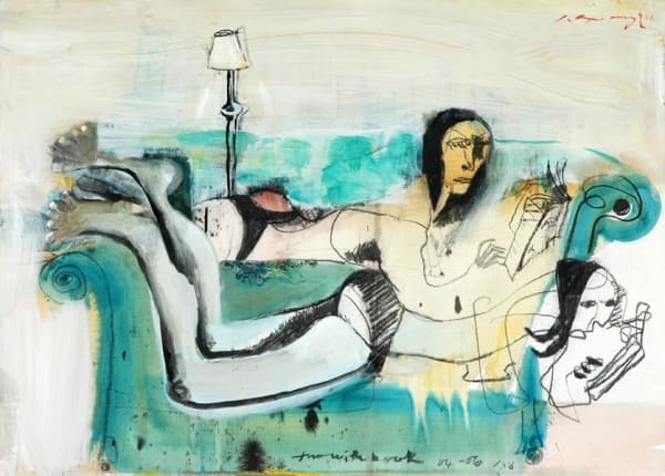 John Oxborough, Two with Book, 2006