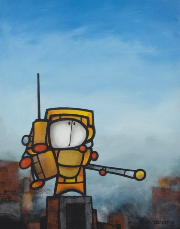 Ted Dutch (1928-2008), Demolition Man, 2007