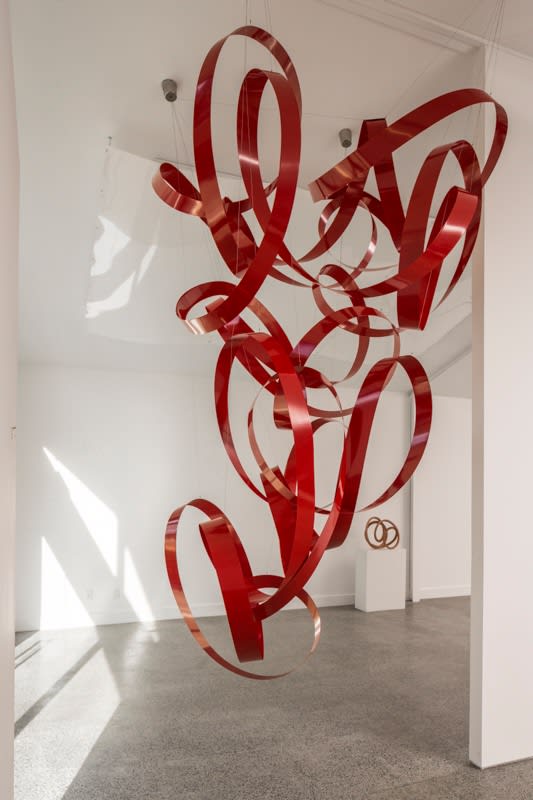 Ray Haydon Air, 2013 Powder coated stainless steel 2700 x 1800 x 1800 mm