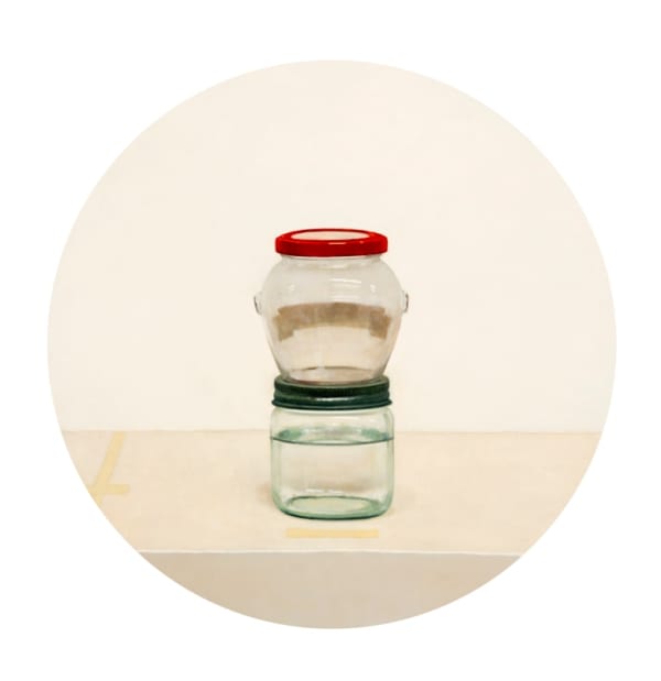 Damien Kurth Brink, 2015 Oil on board 80.0 x 80.0 cm