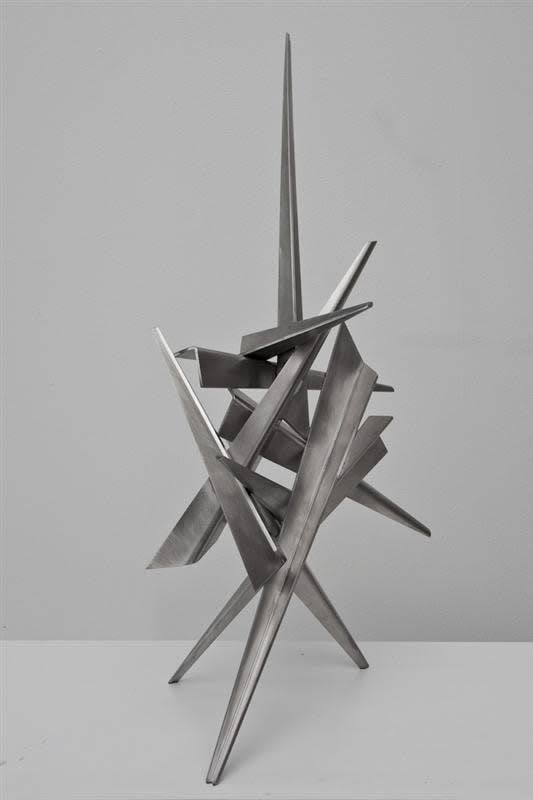 Ray Haydon Zenith (Maquette), 2011 Marine grade stainless steel 595 x 270 x 210 mm