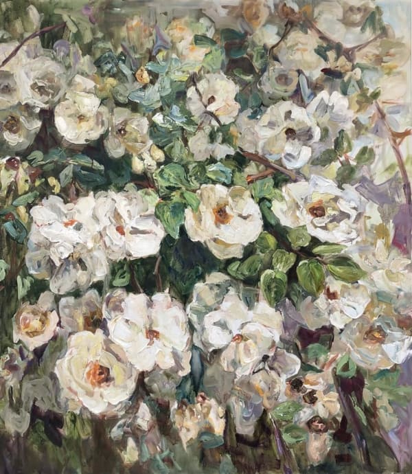 Katherine Throne Leading Ladies, 2022 oil on canvas 1050 x 1200 mm