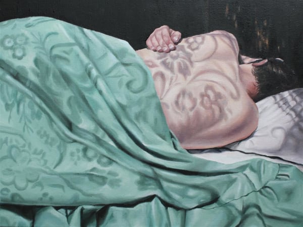 Ruby Perring Sombra Verde, 2021 oil on canvas 30.0 x 40.0 cm