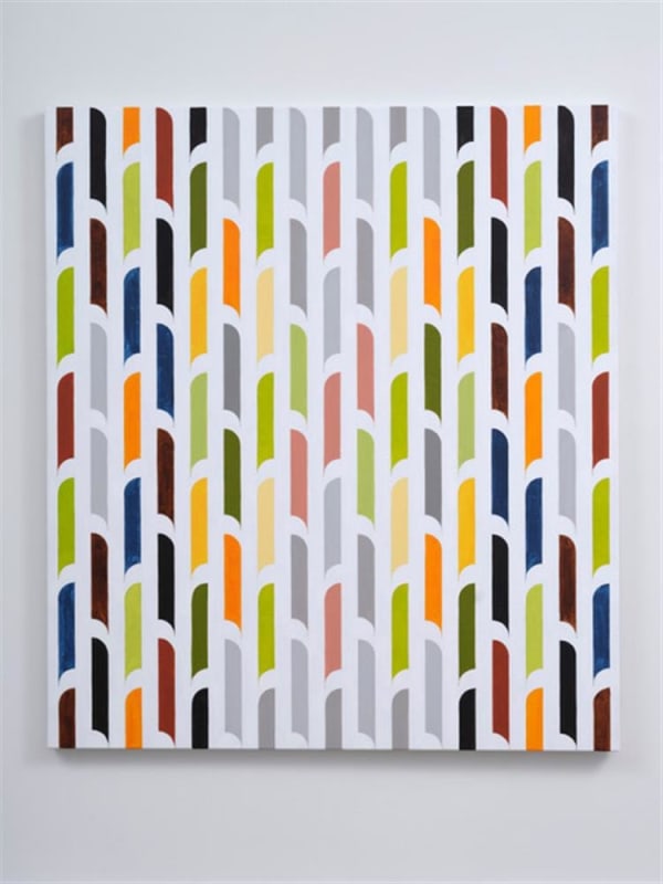 Jon Tootill PIWAKAWAKA, 2021 acrylic on linen 135.0 x 125.0 cm
