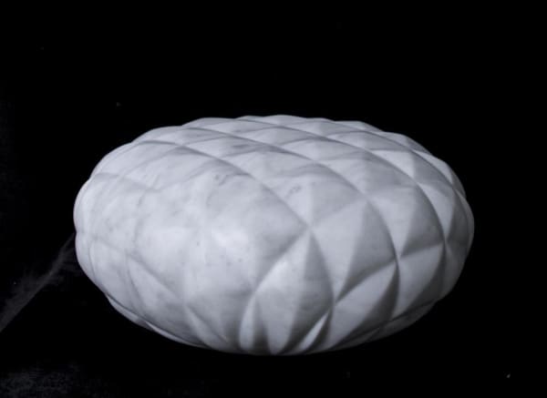 Martin Selman Facet, 2013 Carrara marble 18.0 x 40.0 x 40.0 cm
