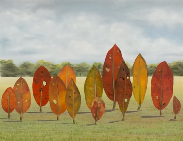 Candi Dentice Arabesque, 2013 Oil on Italian linen 23.0 x 29.0 cm